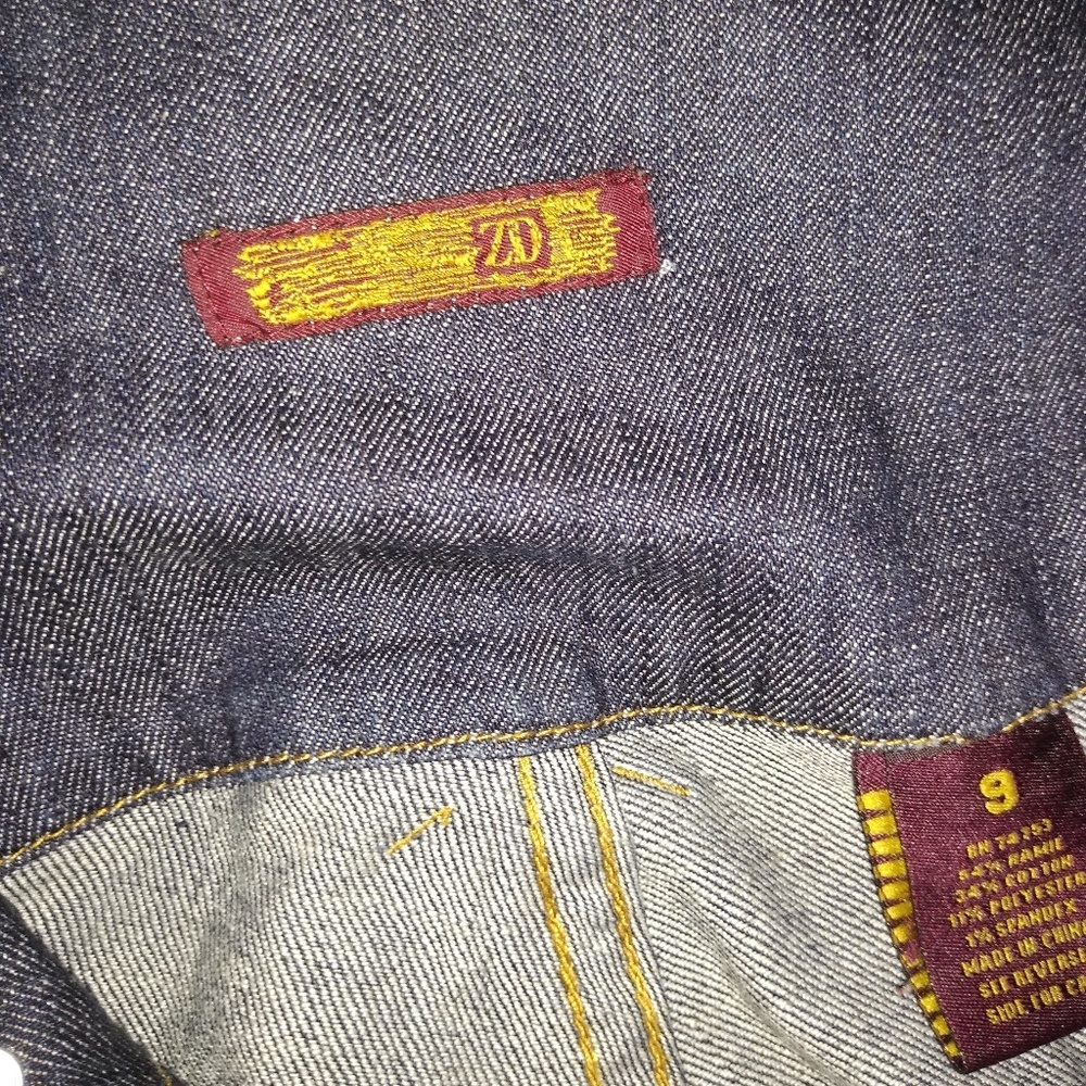 ZD dark washed skinny jeans